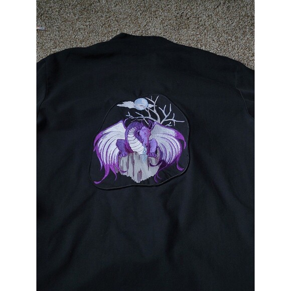 Black Unisex JNCO Dragon Chef Jacket - Picture 10 of 12